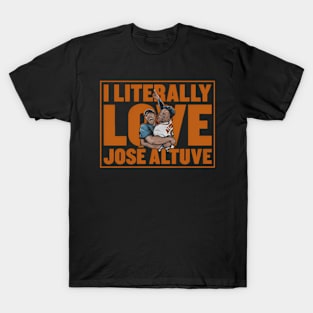 Jose Altuve Literally Love T-Shirt